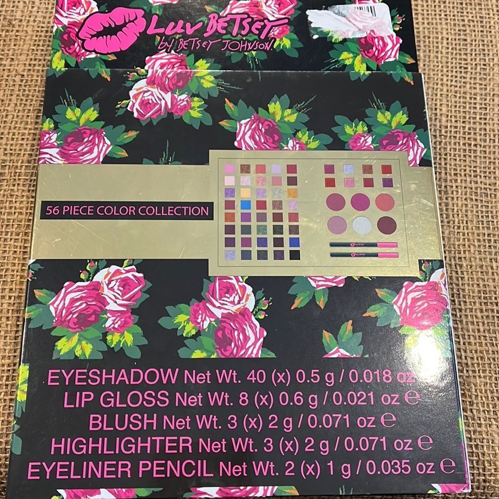 NWT Betsey Johnson 56 piece color collection